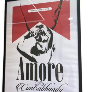 Amore di Contrabbando – Print con Cornice in Alluminio