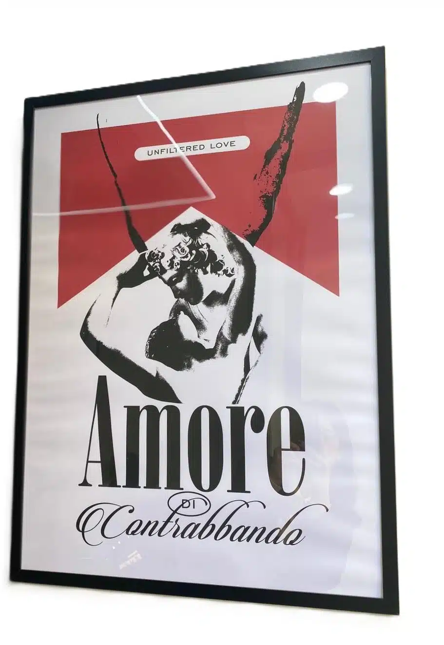 Amore di Contrabbando – Print con Cornice in Alluminio