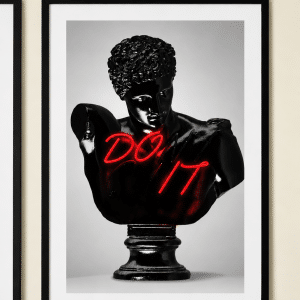 Do It – Print con Cornice in Alluminio