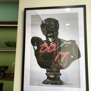 Do It – Print con Cornice in Alluminio