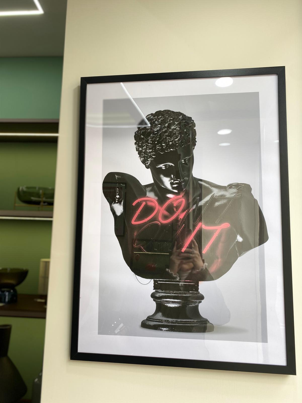 Do It – Print con Cornice in Alluminio