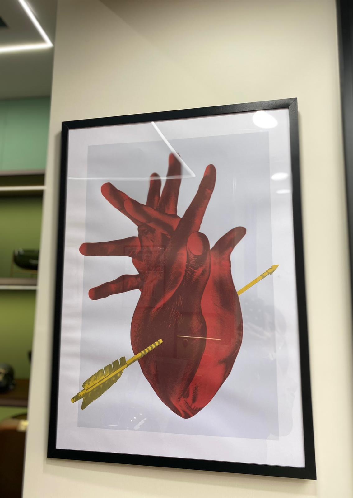 Fearless Pop – Print con Cornice in Alluminio