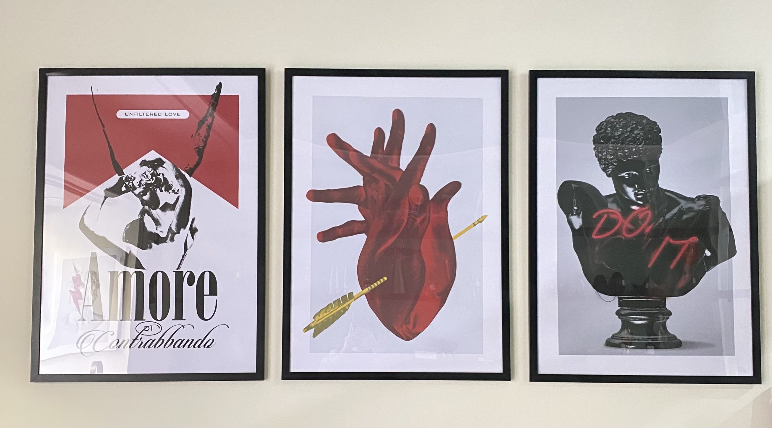 Amore di Contrabbando – Print con Cornice in Alluminio - immagine 2