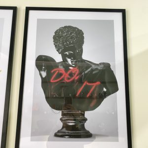 Do It – Print con Cornice in Alluminio